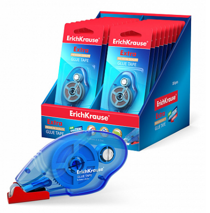 Lipici tip banda pentru hartie si carton, dispenser aplicare, 6.5 mm x 10 m - imagine 5